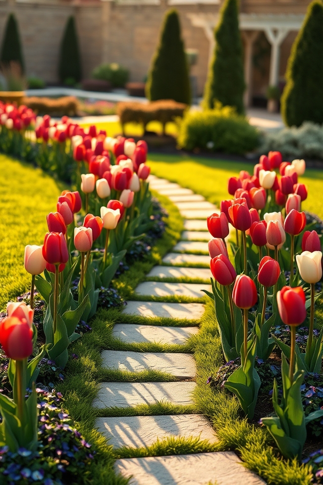 timeless elegant tulip borders