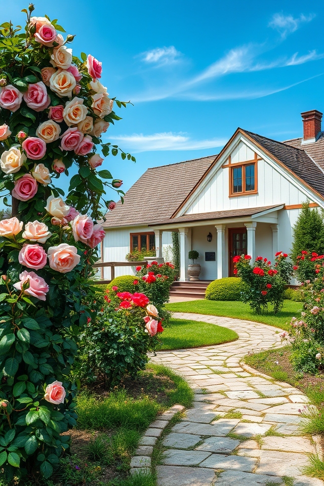 timeless farmhouse rose display