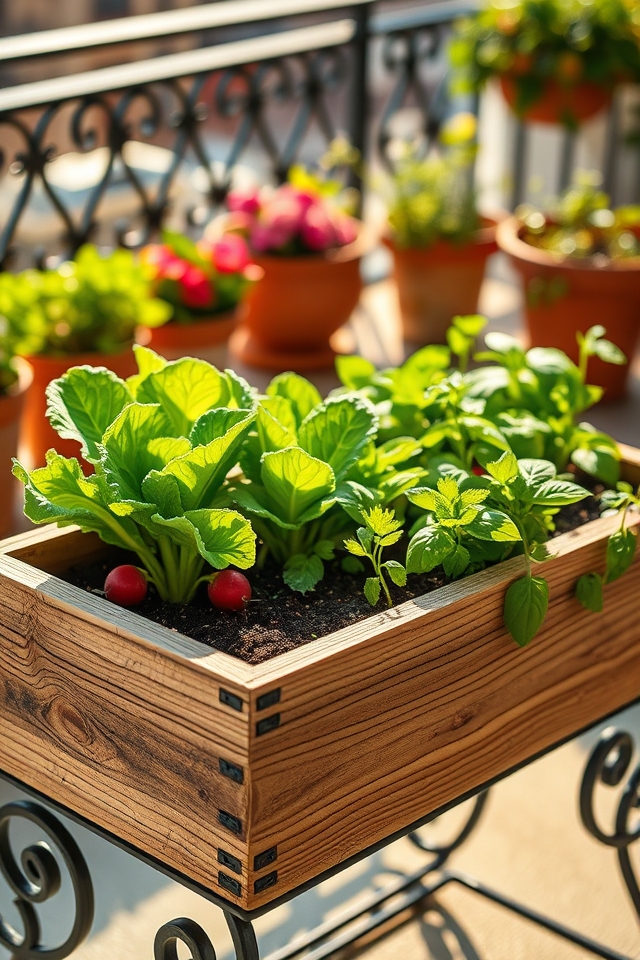 tiny beginner veggie gardens