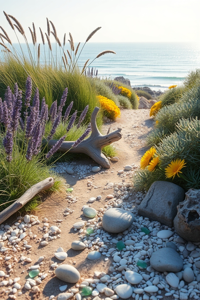 tranquil seaside garden escape