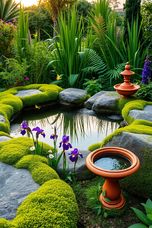 tranquil water feature integration