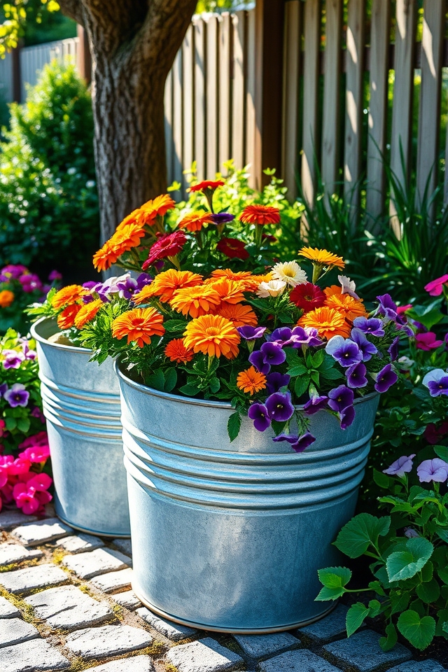trendy durable garden planters