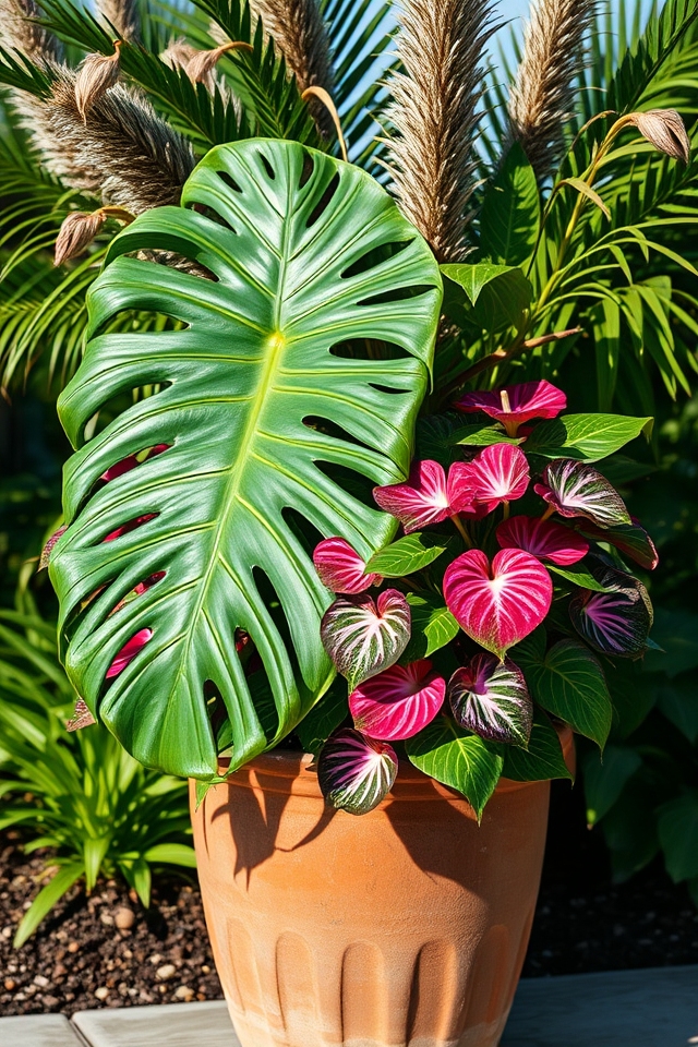 tropical plants for ambiance
