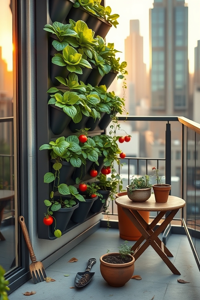 urban vertical gardening solution