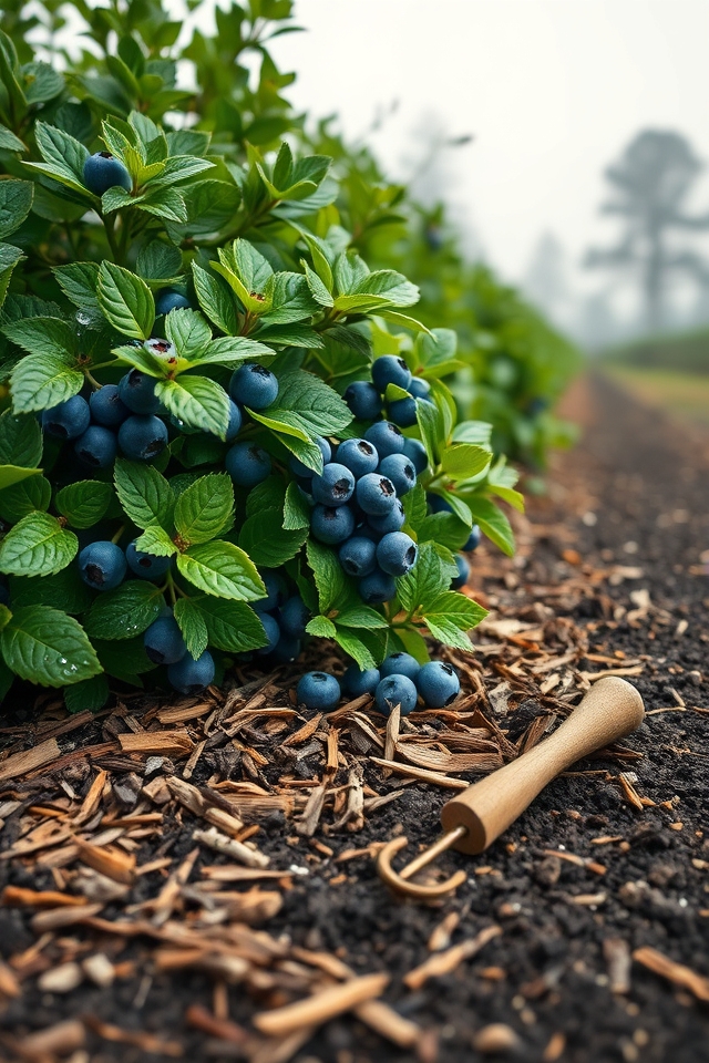 use 2 4 inch mulch