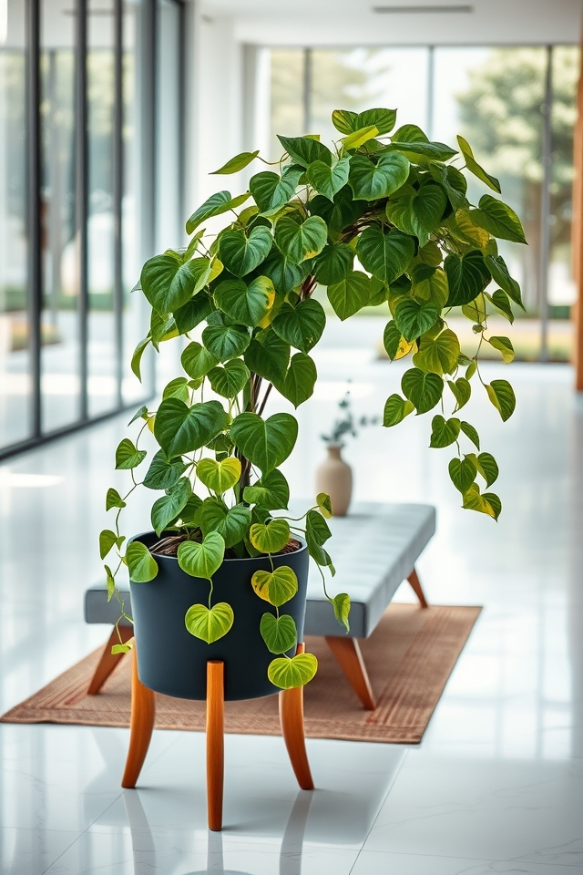 versatile low maintenance lobby greenery