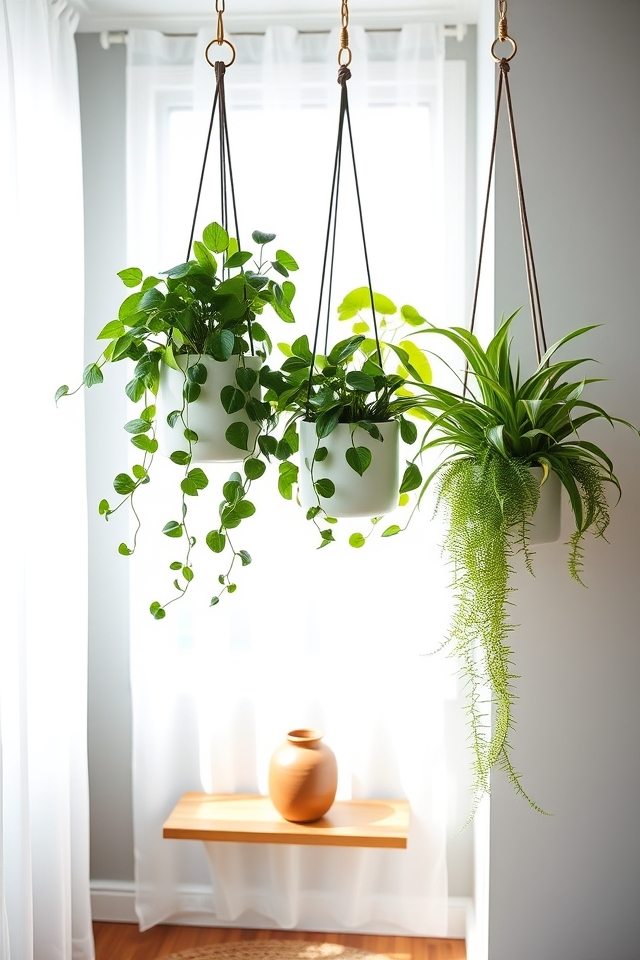 vertical garden hanging planters