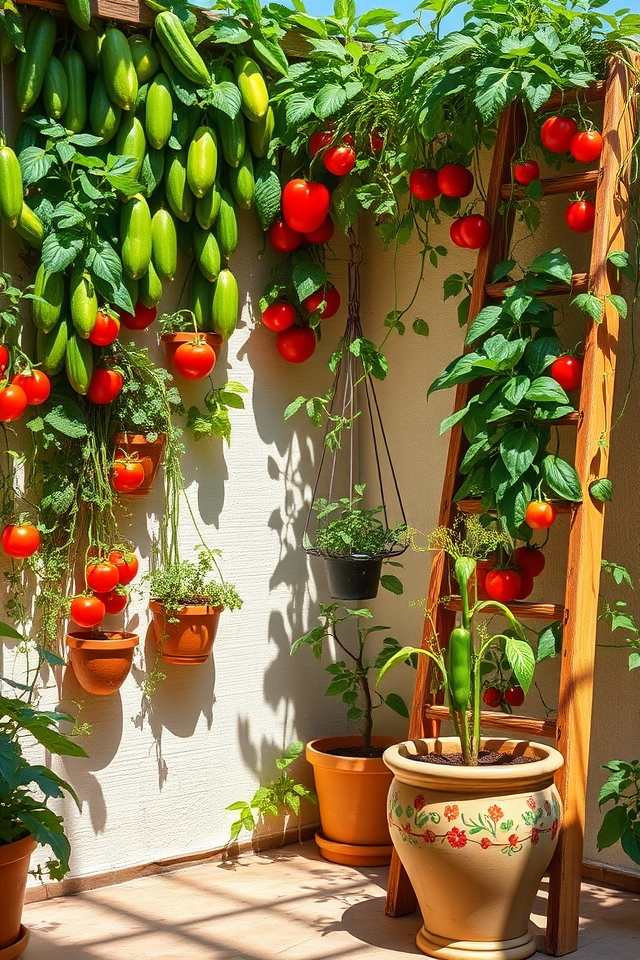vertical gardening for efficiency