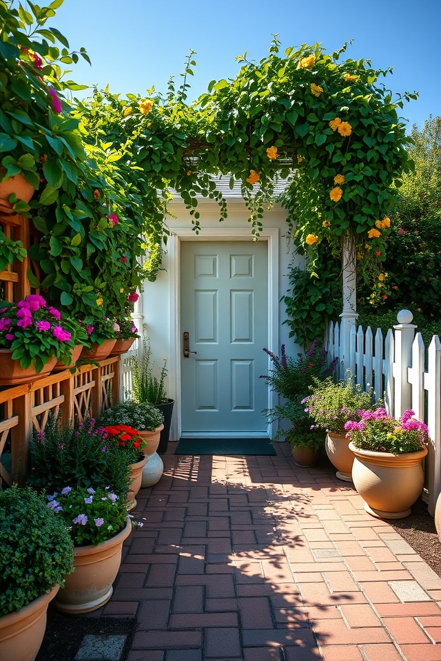 vertical gardening maximizes space