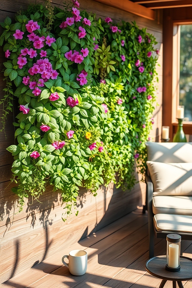 vertical gardens enhance small spaces
