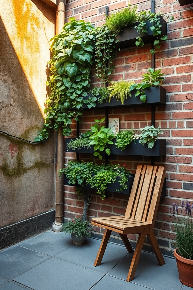 vertical gardens for backyards