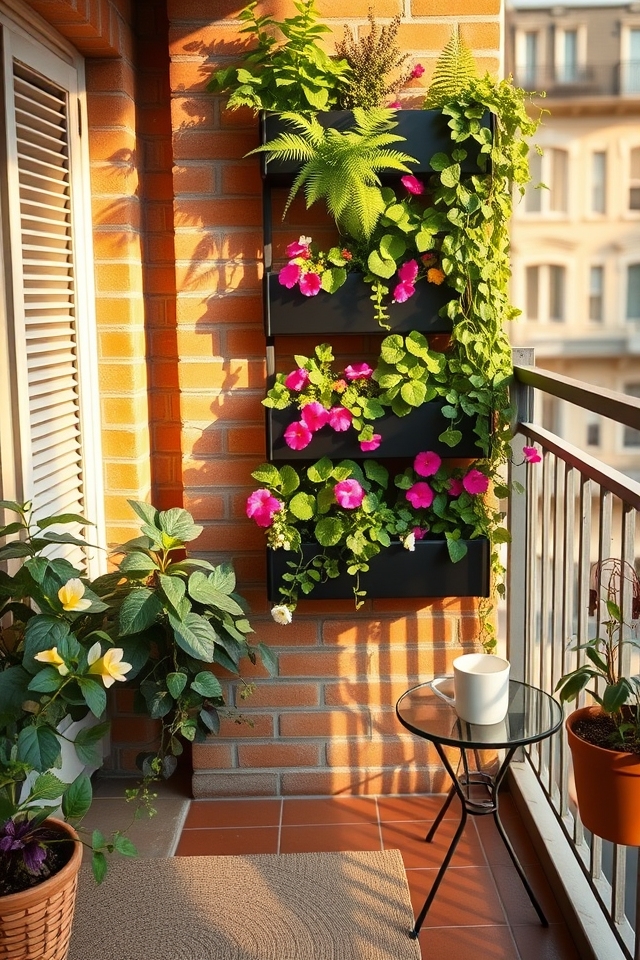 vertical gardens for small spaces