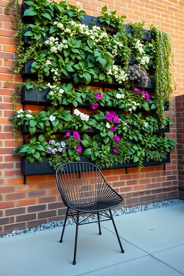 vertical gardens maximize space