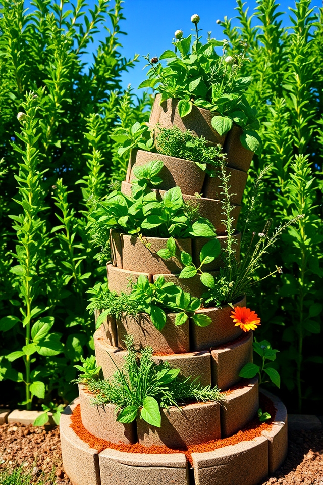 vertical herb garden design