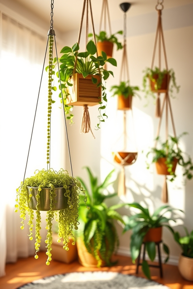 vertical plant display solution