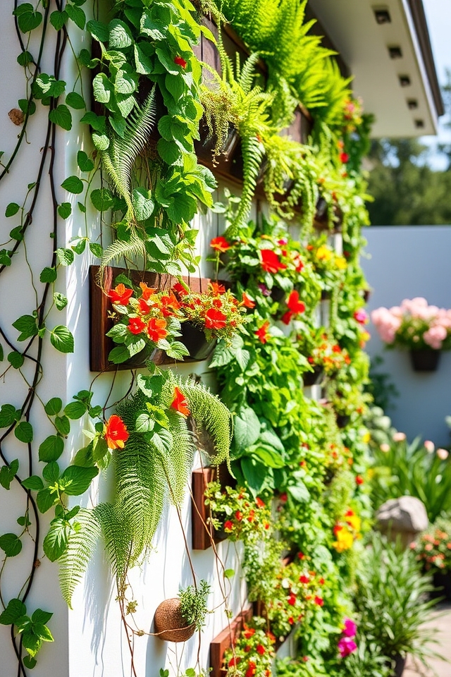 vertical space gardening solution