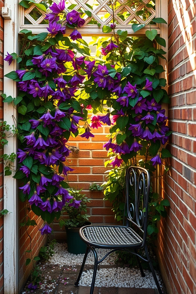 vertical space saving vines