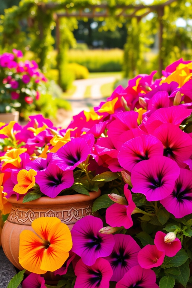 vibrant and low maintenance flowers