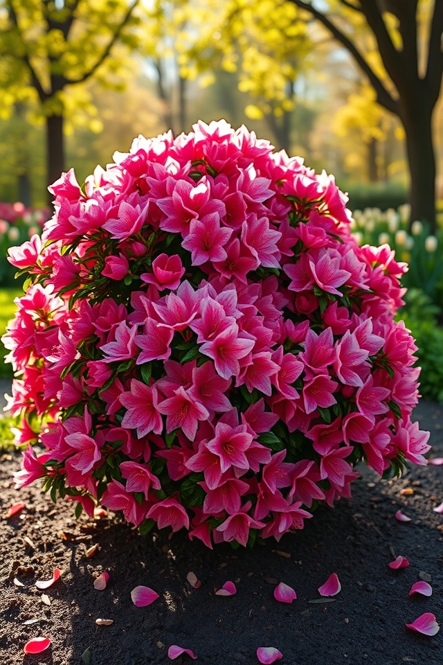 vibrant azaleas spring splendor