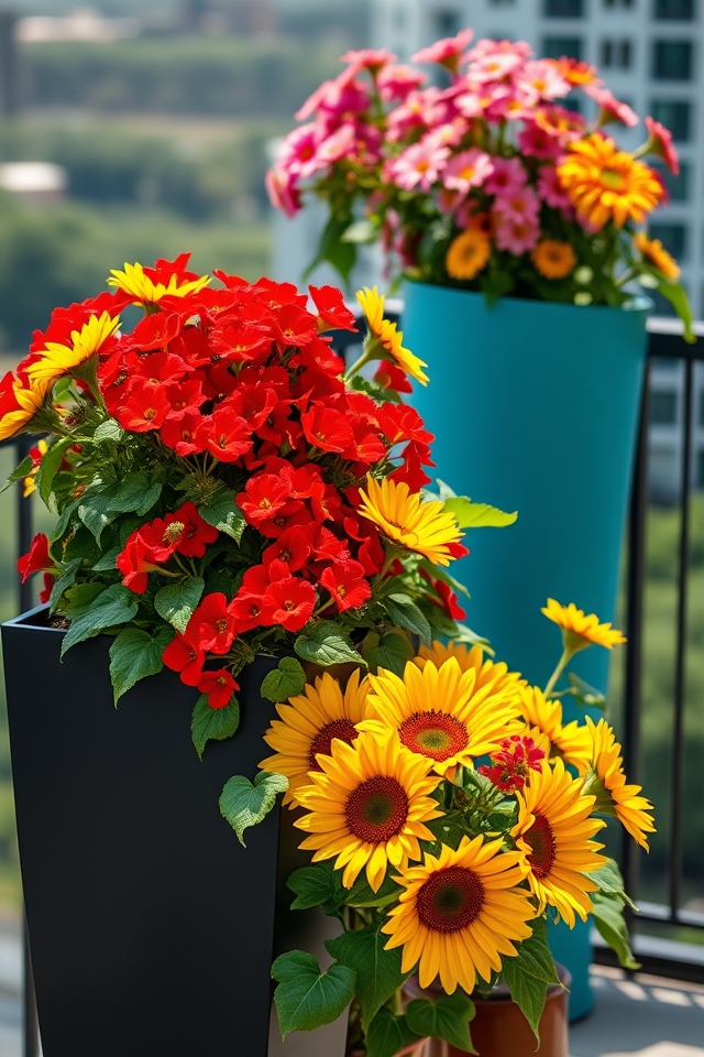 vibrant blooms enhance spaces