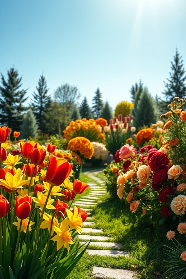 vibrant blooms every season