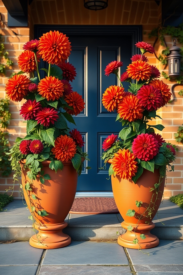 vibrant dahlias bold blooms