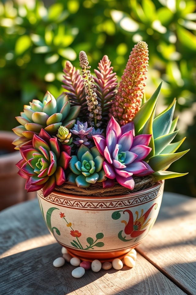 vibrant drought tolerant arrangements