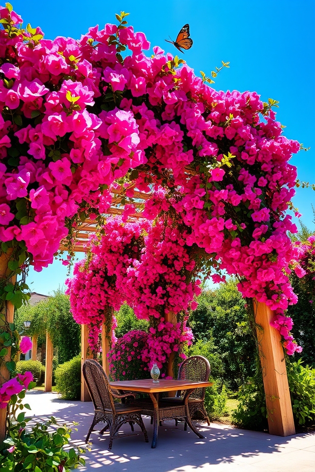 vibrant hardy climbing plant