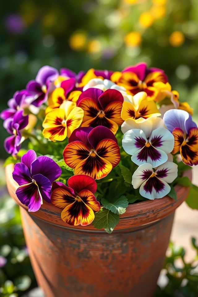 vibrant hardy flowers thrive