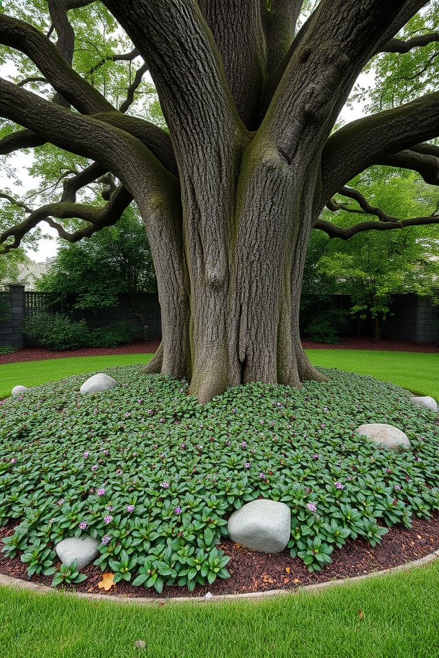 vibrant low growing shade plants