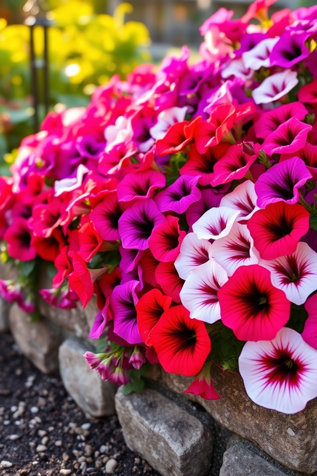 vibrant petunias endless blooms