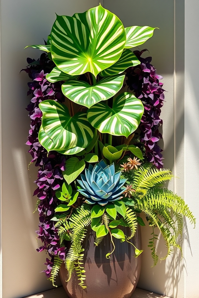 vibrant plant color combination