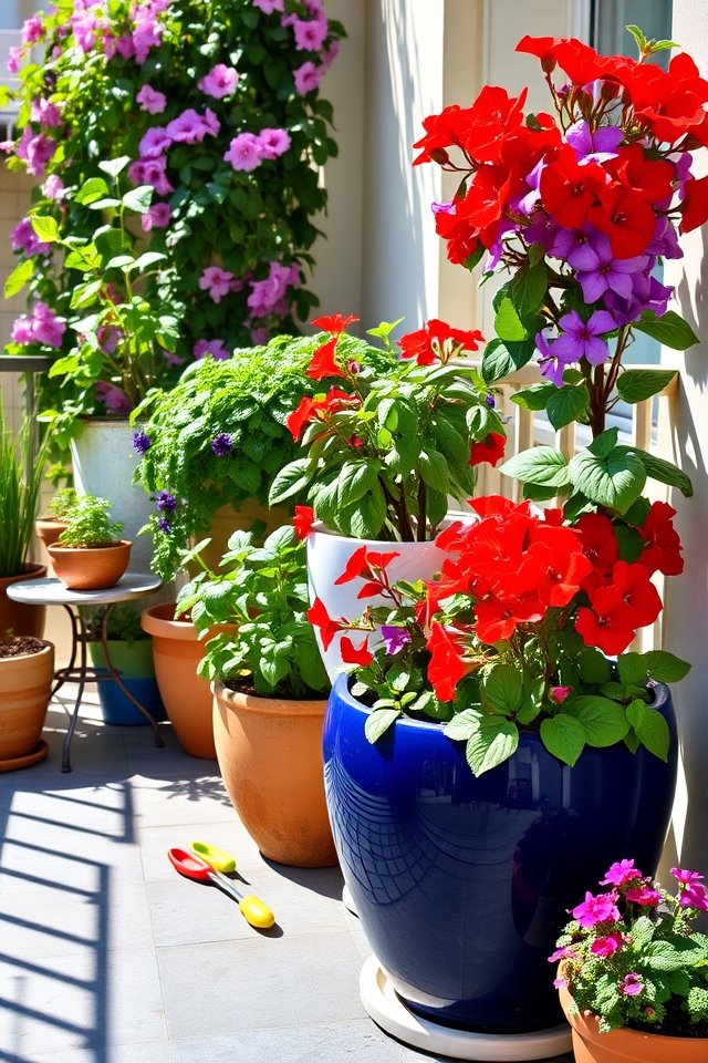 vibrant small space gardening