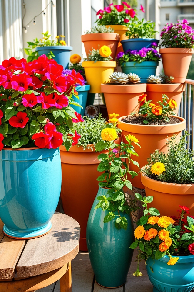 vibrant small space gardens