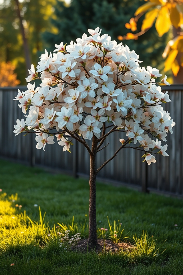 vibrant spring blooms tree