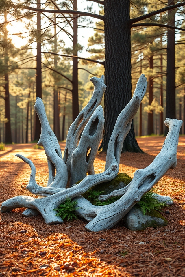 weathered driftwood artistic retreat