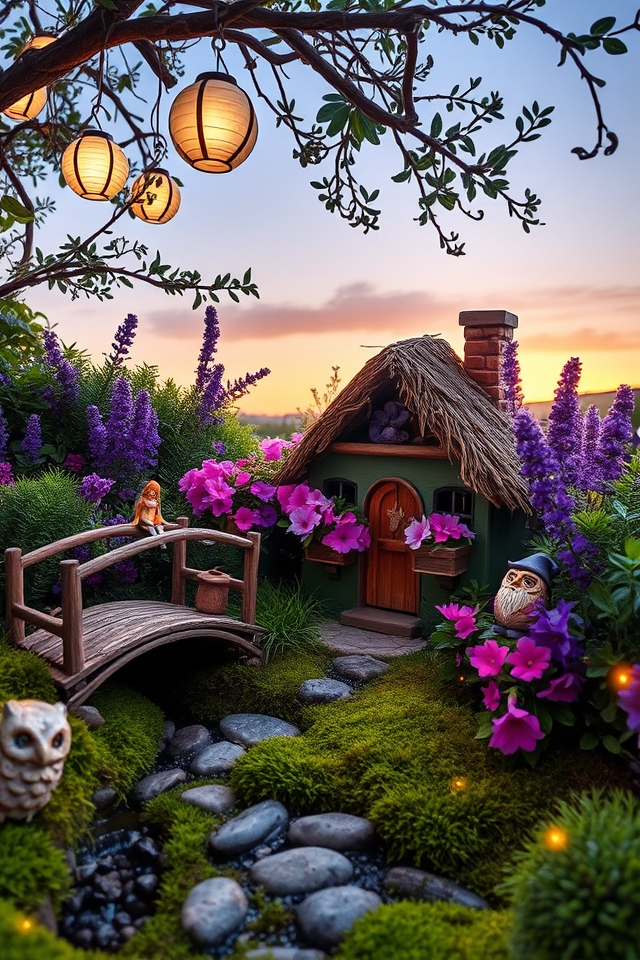 whimsical enchanted outdoor retreat