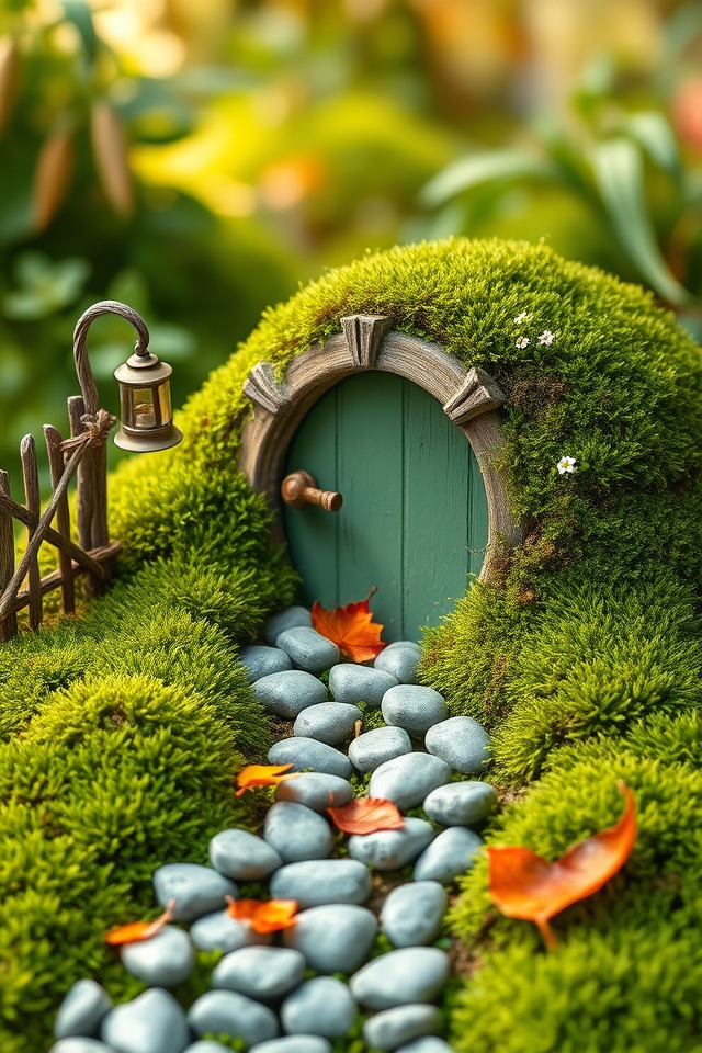 whimsical hobbit hole hideaway