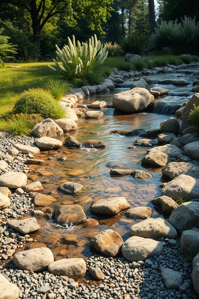 winding streams support wildlife