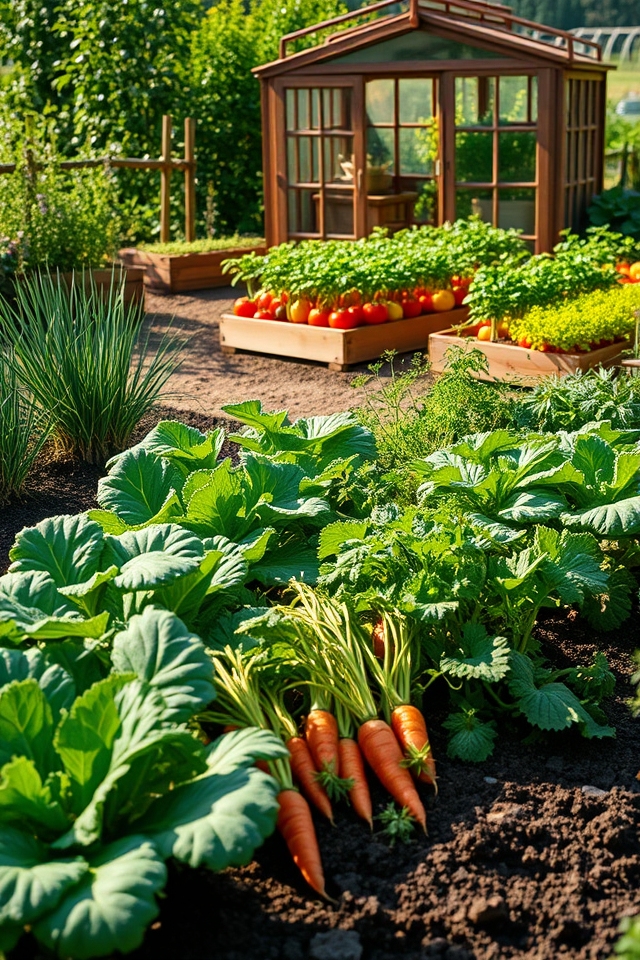 year round edible garden planning