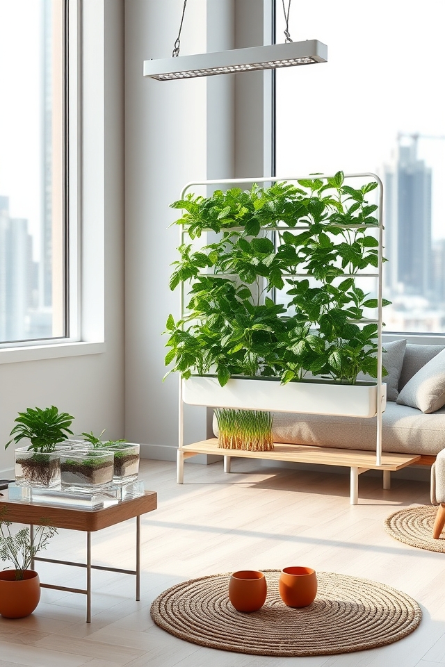 year round indoor vegetable gardening