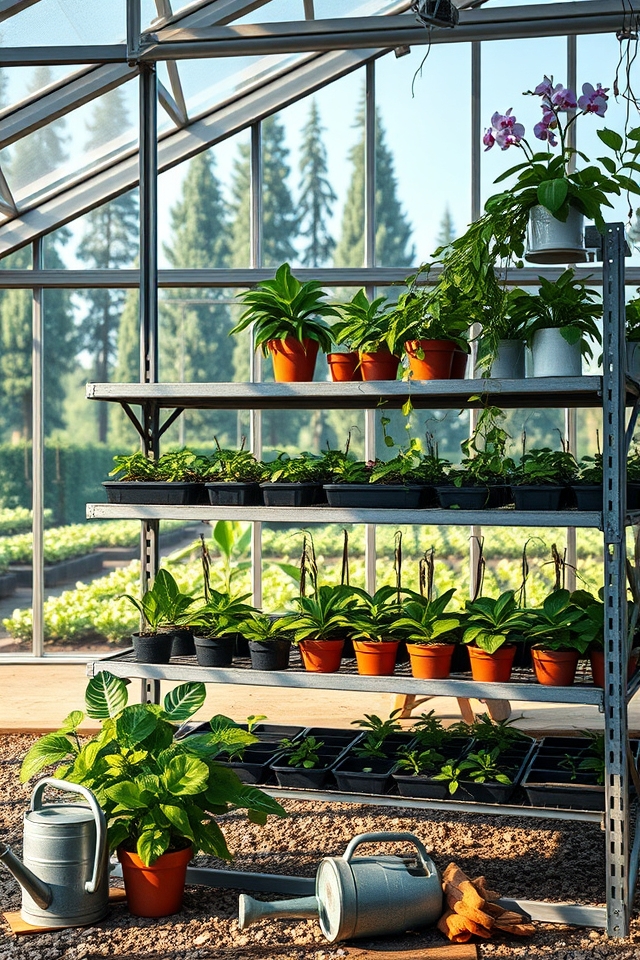 year round space maximizing shelves