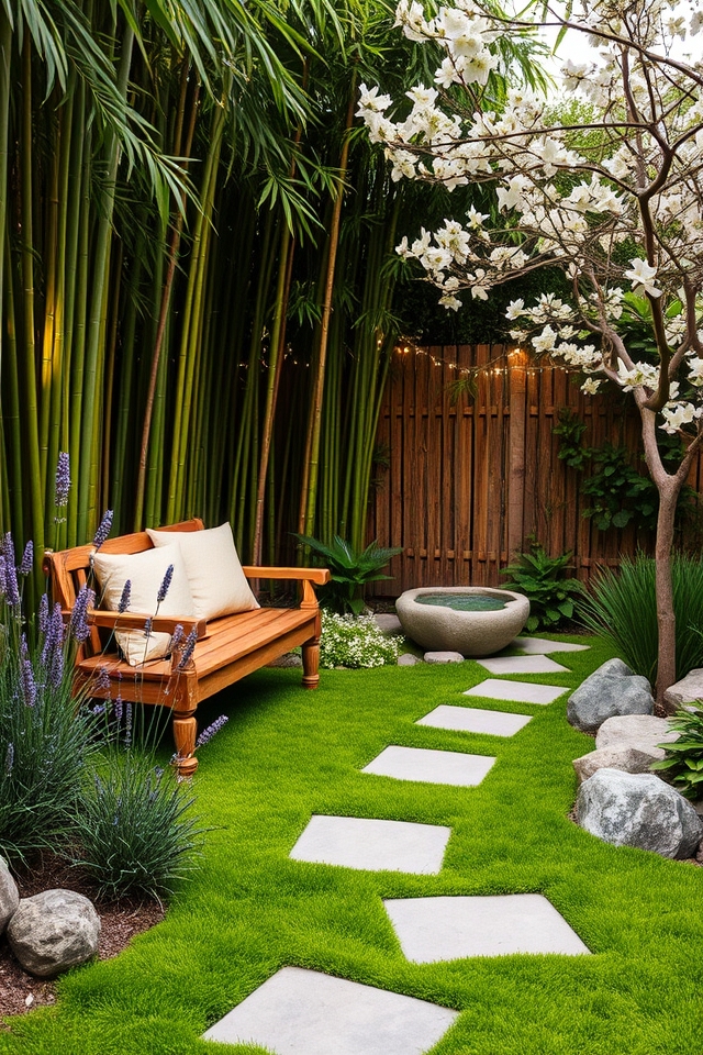 zen corner for relaxation