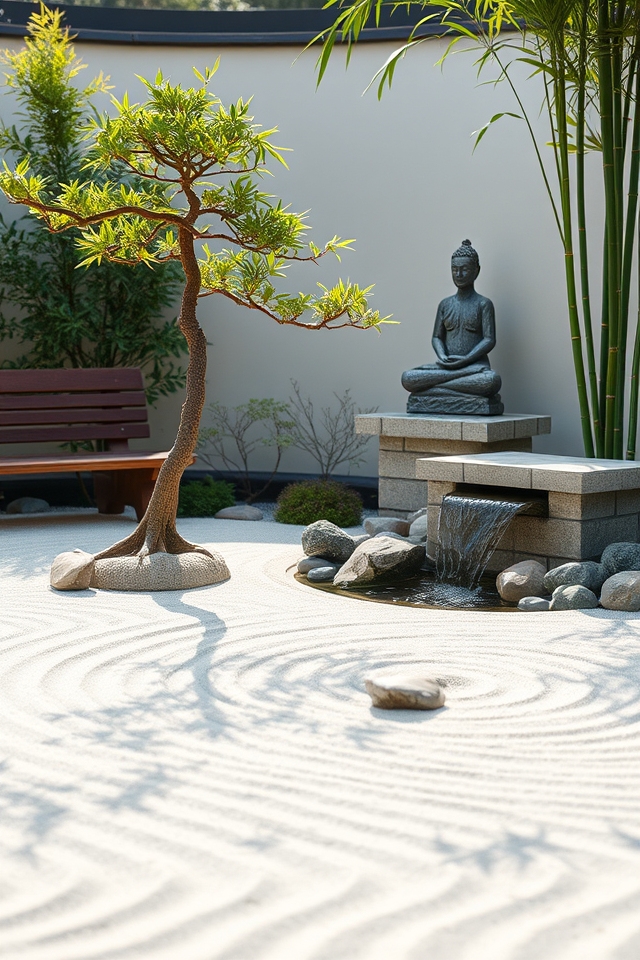 zen garden tranquility corner