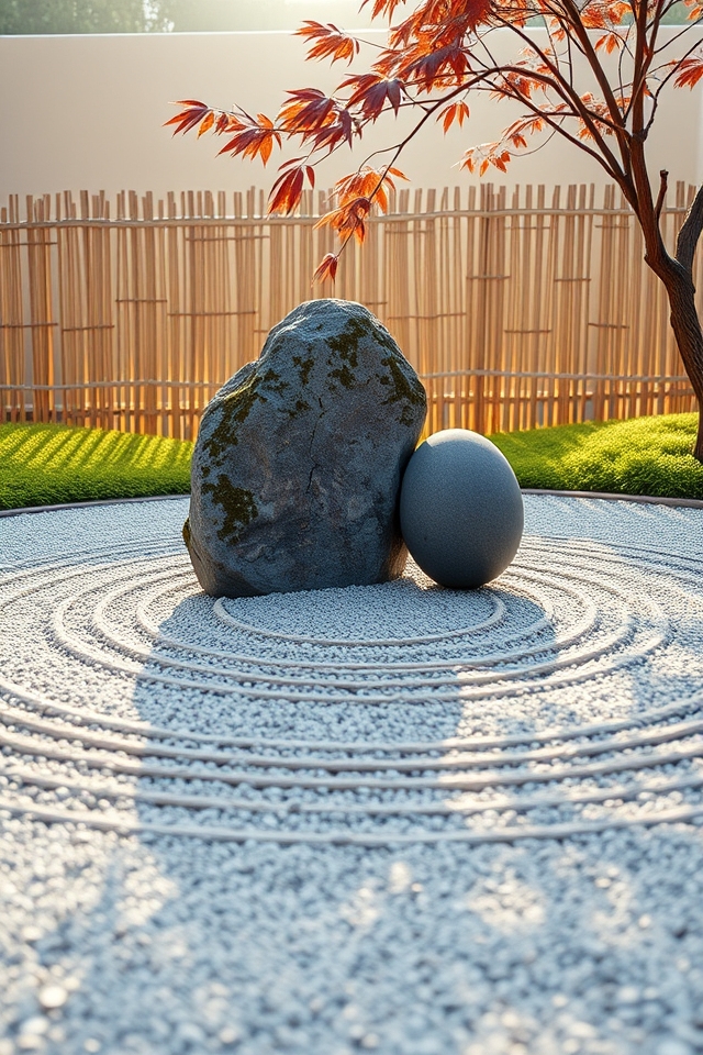 zen rocks evoke calm